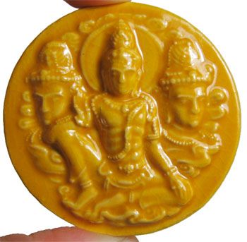 ESTEEM YELLOW JATUKAM RAMATEP SUBRACHAN THAI AMULET  