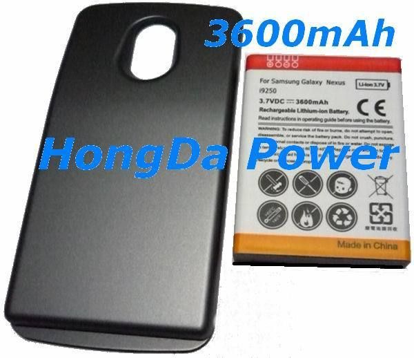   Extended Battery For Samsung Galaxy Nexus Google Galaxy Nexus i9250