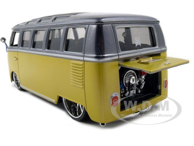 VOLKSWAGEN SAMBA VAN GREY/ YELLOW 125 CUSTOM  