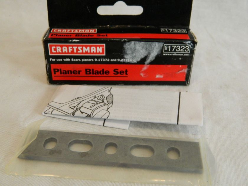 CRAFTSMAN PLANER BLADE SET D15  