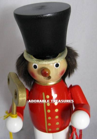 2010 SIGNED STEINBACH Toy Soldier SMOKER/NUTCRACKER NIB  