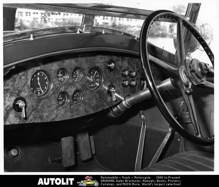 1935 Rolls Royce Phantom II Interior Factory Photo  