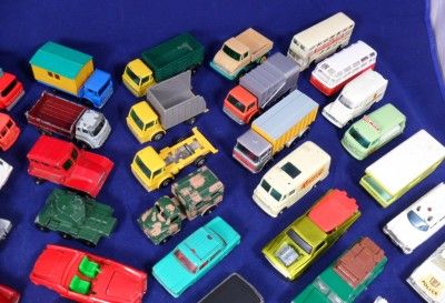 MATCHBOX and HOT WHEELS Collectibles Late 1960s   Lot of 43 Mini Cars 