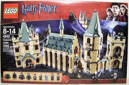HOGWARTS CASTLE Harry Potter Lego Set #4842 1290pc 2010  