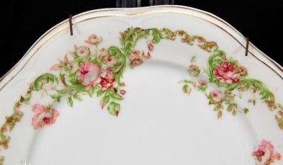 Mignon Z.S. & Co. Bavaria Wall Plate c1880s Porcelain  