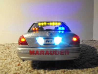 18 Mercury Marauder PATTERN LIGHTS Police Car Custom  