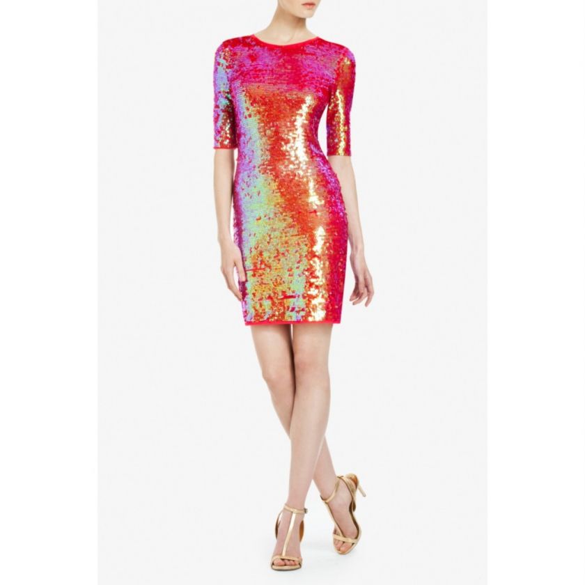 NEW BCBG MARTA SEQUINED DRESS  