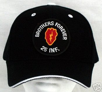 BROTHERS FOREVER 25th Infantry Military Baseball Cap  