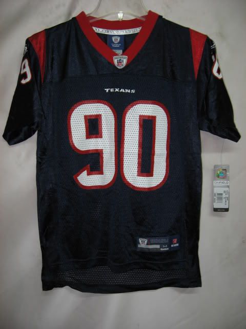 Texans Mario Williams N EQP NFL Youth Jersey Medium $  