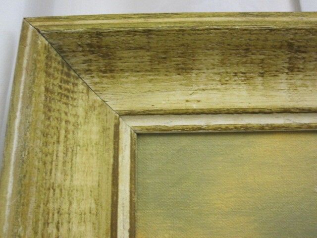 Framed Painting Of Cabin In Woods Signed Iran Jacods  