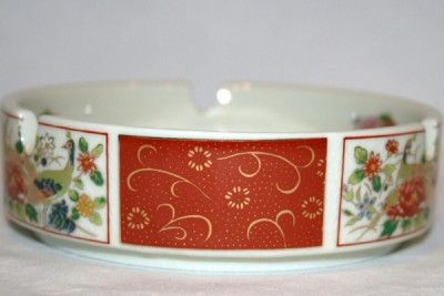 M44 VINTAGE Arnart 1979 Satsuma Peacock Ashtray  