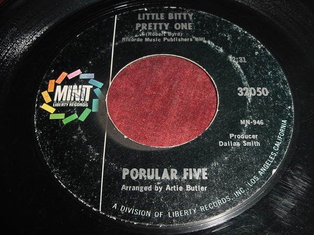 POPULAR FIVE   IM A LOVE MAKER   45 RARE NORTHERN SOUL  