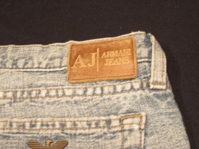   Jeans AJ Italy Size 29 Indigo Series No 003 Low Straight Leg  