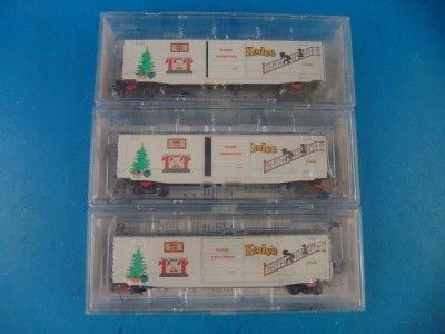 Kadee HO Scale Box Car Lot PS 1 50 Christmas Rolling Stock Around 