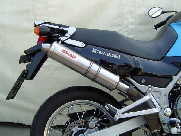 Kawasaki KLE 500 Exhaust Slipon Titanium Oval New  
