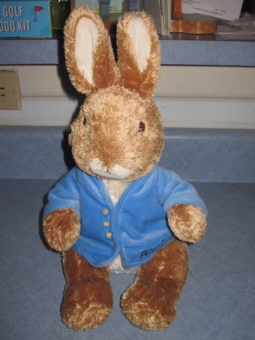 Original Peter Rabbit Beatrix Potter Plush Toy Doll  