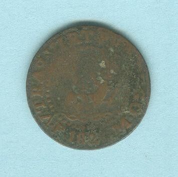 SPAIN PHILIPPINES QUARTO 1826 M READABLE DATESEE OTHER COINS IN 