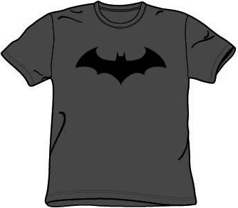 Batman HUSH LOGO Adult Charcoal Tee Shirt T shirt  