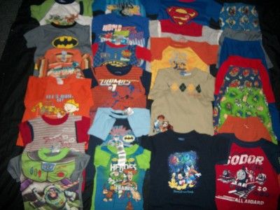 HUGE LOT TODDLER BOYS 2T 3T SPRING SUMMER CLOTHES ALL DISNEY AND 