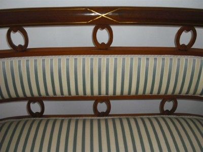 INLAID MAHOGANY ITALIAN NICE ANTIQUE SETTEE 11IT063C  