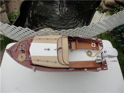 Possible Dumas or Sterling kit all wood consruction, a quality boat.