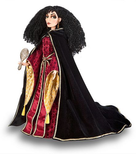   Disney Limited Edition Deluxe RAPUNZEL & MOTHER GOTHEL 17 Doll Set