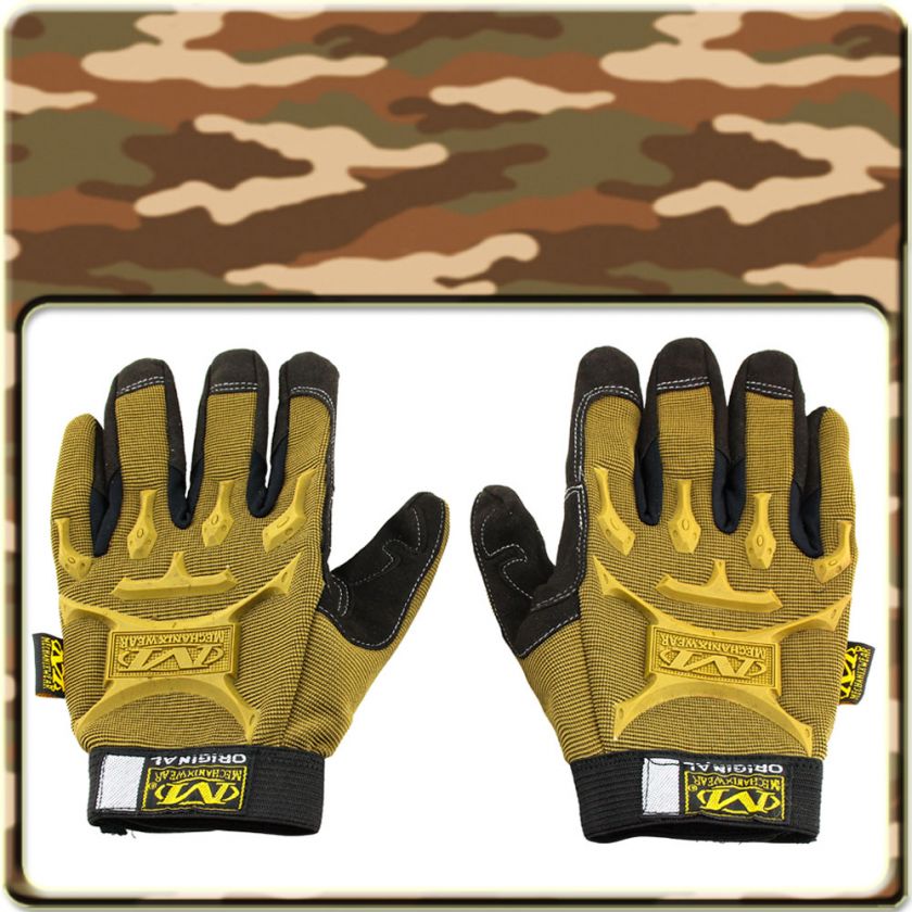 Mechanix style Tactical M Pact Gloves Coyote GL 07 SD 00916  