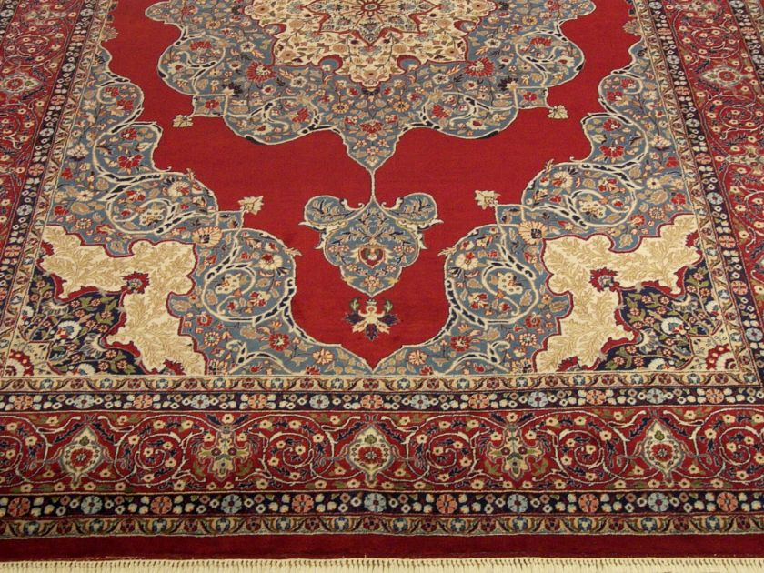 12 Beautiful Handmade High Quality New Persian Isfahan Kirk Wool 