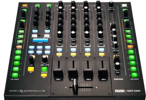 Rane Sixty Eight Mixer With Serato , Rane 68, Rane DJ Mixer, Rane 