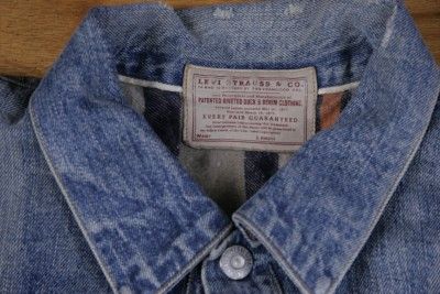 Levis 1897 Blanket Lined Pleated Blouse Style #705792382 LVC (S 