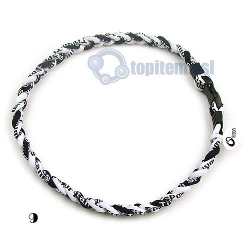 Titanium Tornado sport Necklace Baseball 16182022  