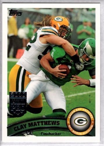 CLAY MATTHEWS 2011 Topps #392  