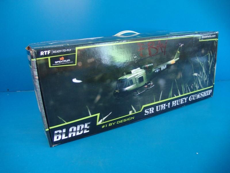 Flite Blade SR UH 1 Huey Gunship Electric R/C Helicopter Parts LiPo 