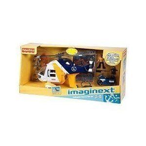 Imaginext Helicopter Rescue Gift Set By Fisher Price  