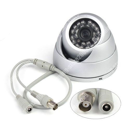 SONY CCD 420tvl 0.8Lux 24 pcs IR LED CCTV Indoor Security Camera 