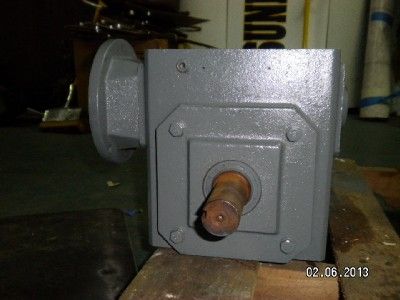 BROWING RIGHT ANGLE WORM GEAR SPEED REDUCER 401 RATIO  