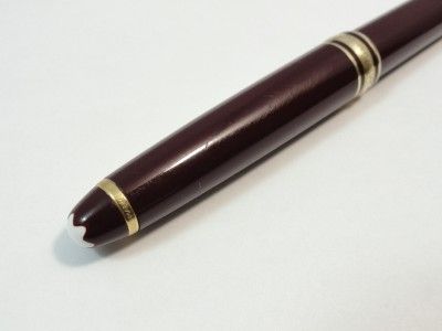 Vintage Montblanc 144 Ballpoint Pen Burgundy West Germany  