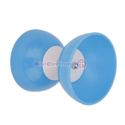 Blue Chinese Yo Yo Diabolo Juggling Spinning Toy New  