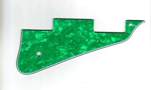 GREEN PEARLOID PICKGUARD FOR GIBSON EPIPHONE LES PAUL GUITAR NEW