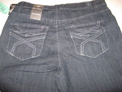 Salt Works Blue Jeans Bootcut 10P Size 10 Petite Short Free Ship NWT 