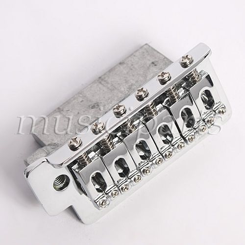 Chrome Tremolo Bridge With Whammy Bar  Electric Guitar  