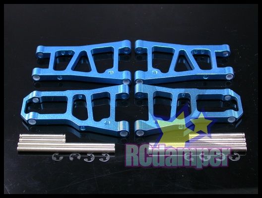 ALUMINUM LOWER SUSPENSION ARM w/HINGE TAMIYA TB02 TA05  