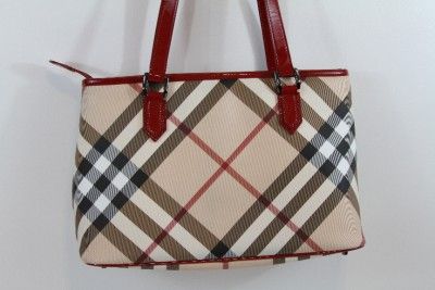 BURBERRY SMALL NOVA CHECK TOTE MSRP $750 Current Style  