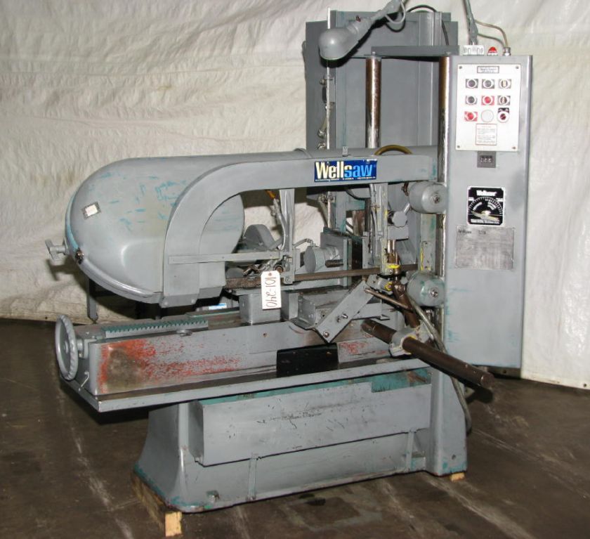 Wells Automatic Horiz. Band Saw No. 1270 12 x 16  