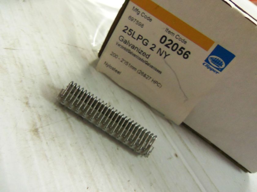   25LPG 2 NY Galvanized Belt Fasteners 25LP 25LPG2NY 02056 2/51mm