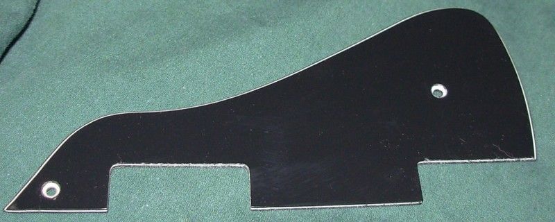   SOLID BODY ELECTRIC GUITAR 2 HUMBUCKER BLACK GUITAR PICKGUARD  