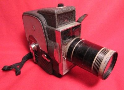 VINTAGE KEYSTONE K7 ELECTRIC EYE ZOOM 8MM CAMERA  