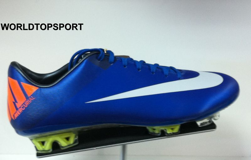 NEW NIKE MERCURIAL VAPOR VII 7 FG BLUE/WHITE ALL SIZES  