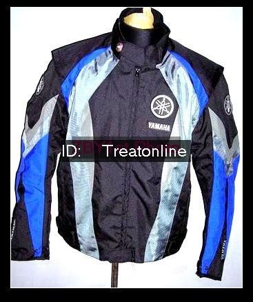   DUHAN Yamaha BLUE Textile Racing Jacket NEW Motor Bike  