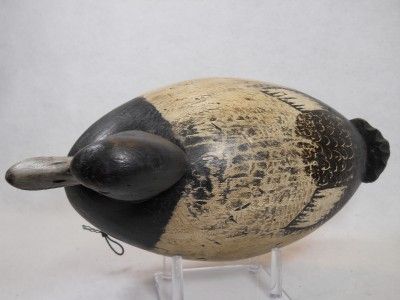 Ira Hudson Style Blue Bill Duck Decoy by Mark Daisey  